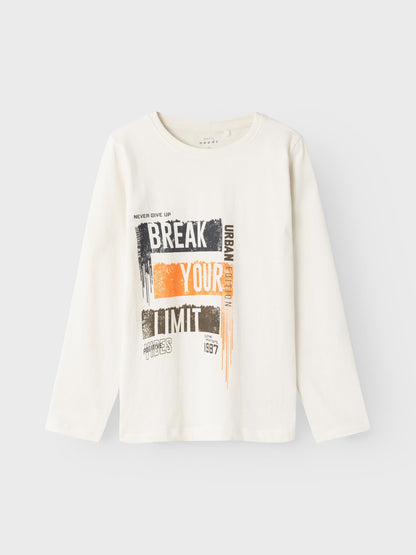 T-Shirt Name It Nkmvictor Ls Top Verde JET STREAM
