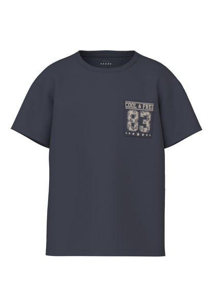 T-Shirt Name It Nkmvilian Ss Boxy Top INDIA INK