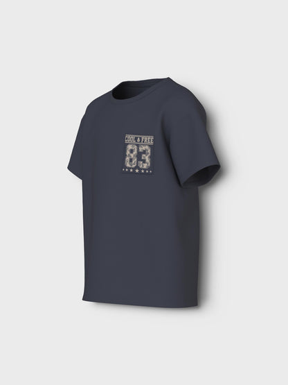 T-Shirt Name It Nkmvilian Ss Boxy Top INDIA INK