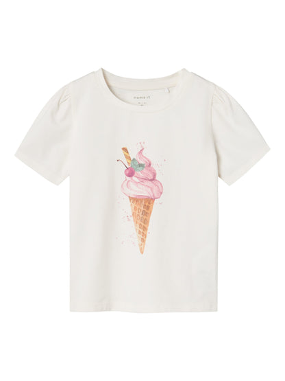 T-Shirt Name It Nmffae Ss Top JET STREAM