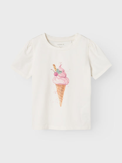 T-Shirt Name It Nmffae Ss Top JET STREAM