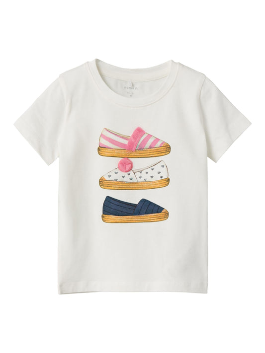 T-Shirt Name It Nmffang Ss Top JET STREAM