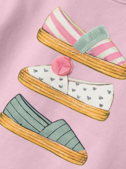 T-Shirt Name It Nmffang Ss Top PARFAIT PINK