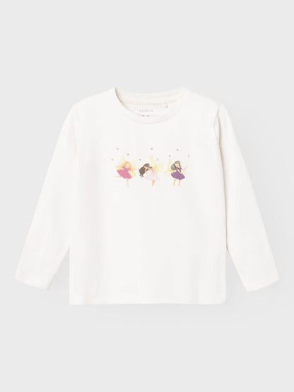 T-shirt Name It NMFLYSE LS TOP JET STREAM