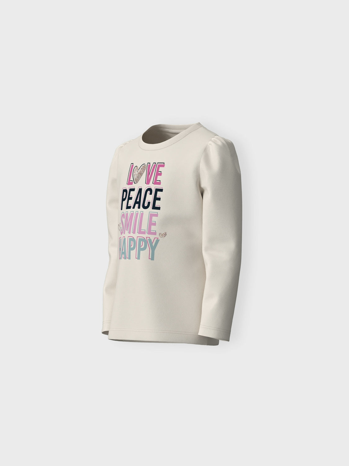 T-shirt Name It NMFNEMMY LS TOP JET STREAM