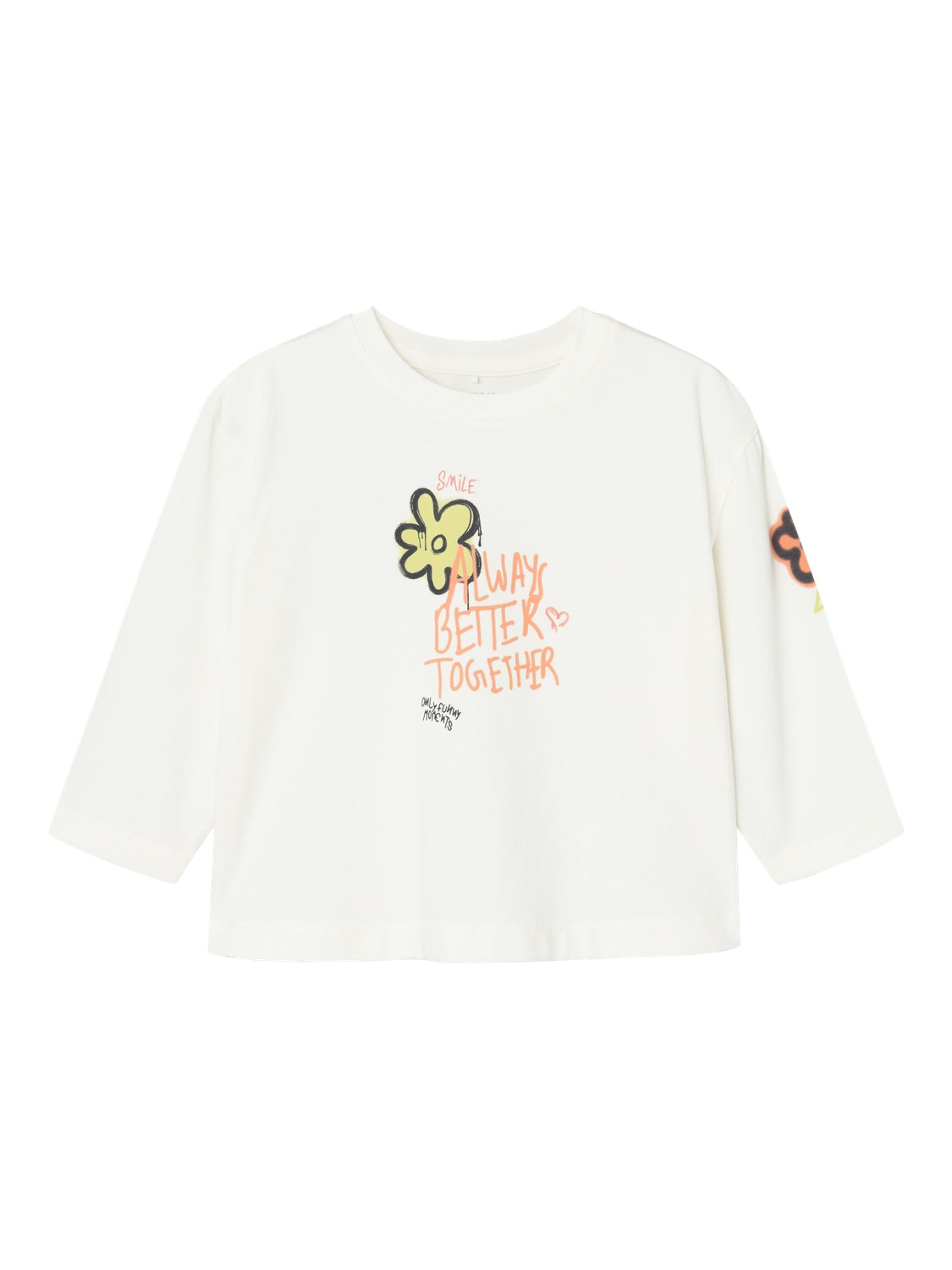T-shirt name It NMFNOA RLX LS TOP BOX JET STREAM