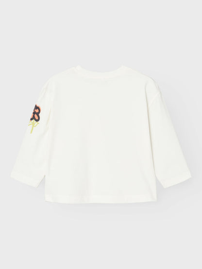 T-shirt name It NMFNOA RLX LS TOP BOX JET STREAM