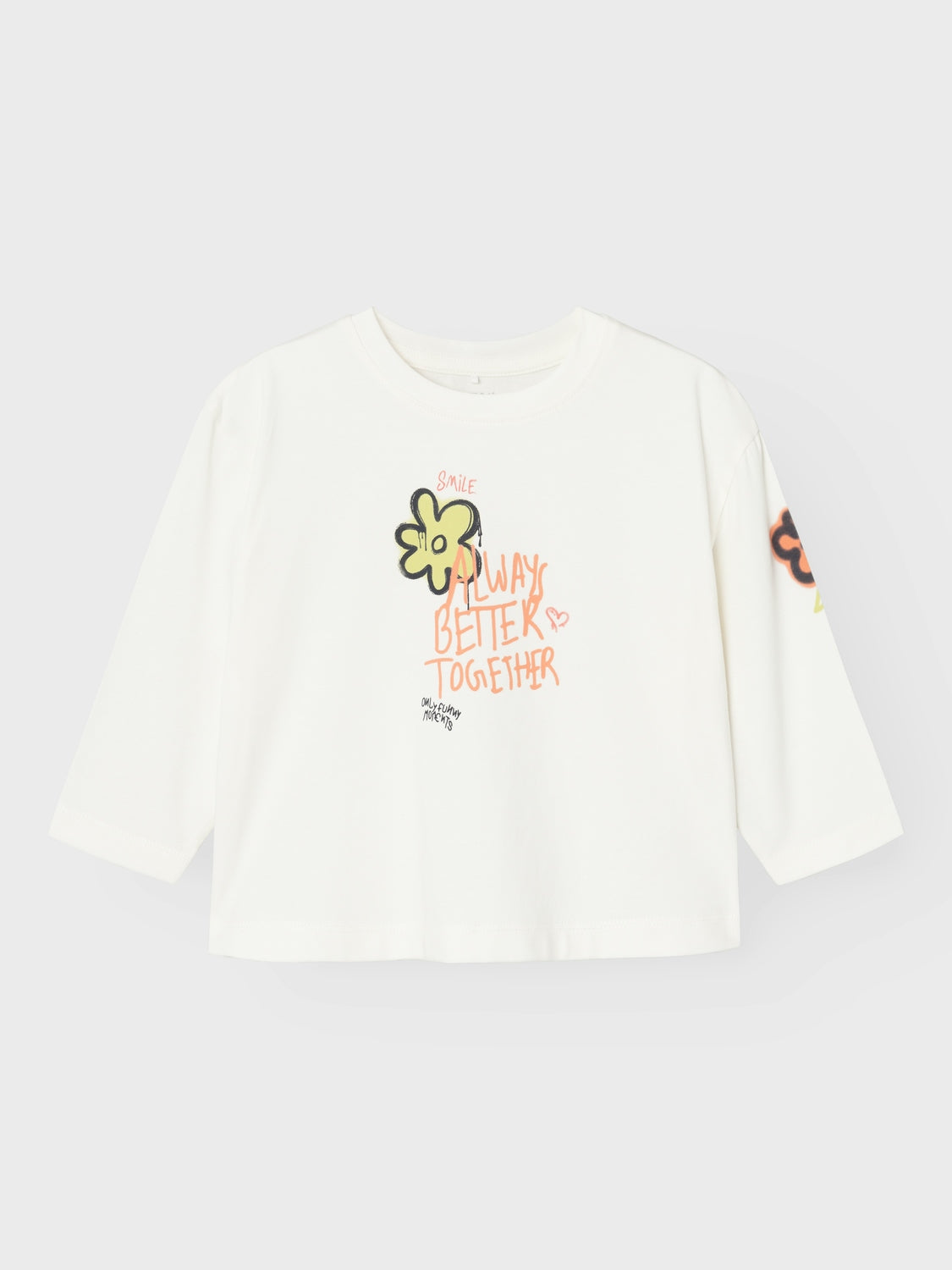 T-shirt name It NMFNOA RLX LS TOP BOX JET STREAM