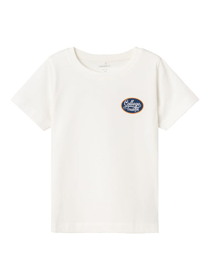 T-Shirt Name It Nmmtuffe Ss Top Box JET STREAM