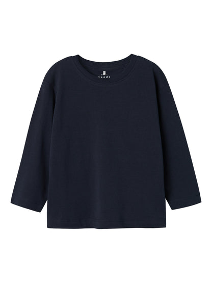 T-shirt Name It NMMVOBBO LS NREG TOP NOOS DARK SAPPHIRE