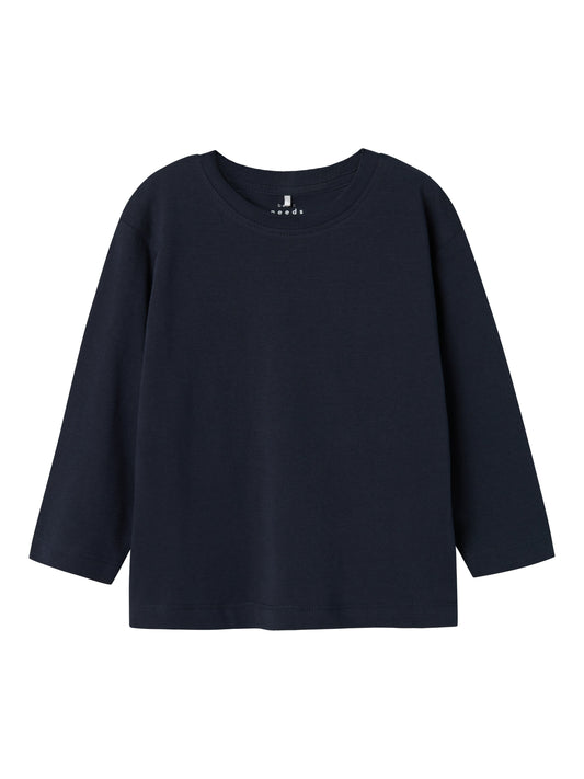 T-shirt Name It NMMVOBBO LS NREG TOP NOOS DARK SAPPHIRE