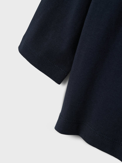T-shirt Name It NMMVOBBO LS NREG TOP NOOS DARK SAPPHIRE