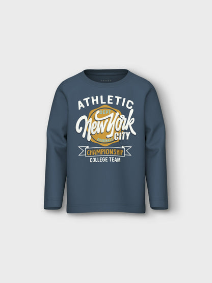T-shirt Name It NMMVUX LS TOP BERING SEA