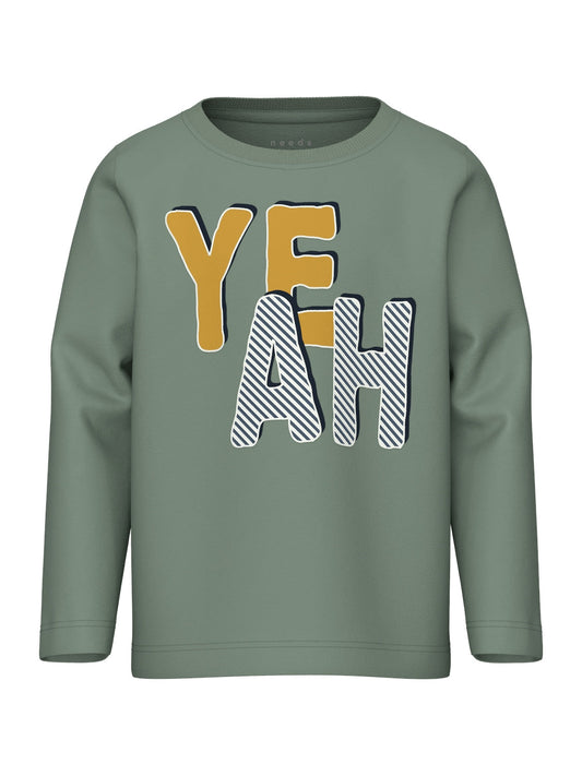 T-shirt Name It NMMVUX LS TOP LILY PAD
