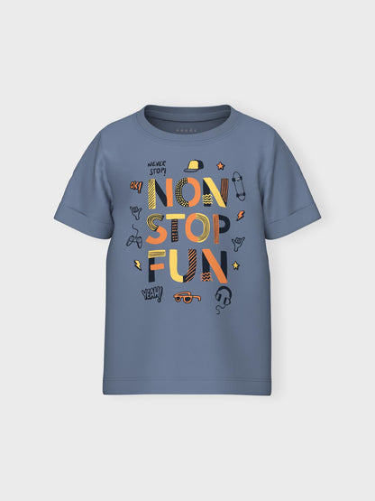 T-Shirt Name It Nmmvux Ss Top TROPOSPHERE