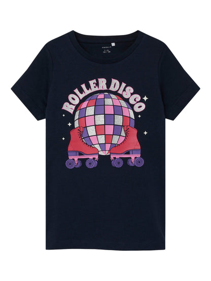 T-Shirt Name It Nkfbeate Ss Top Pb DARK SAPPHIRE