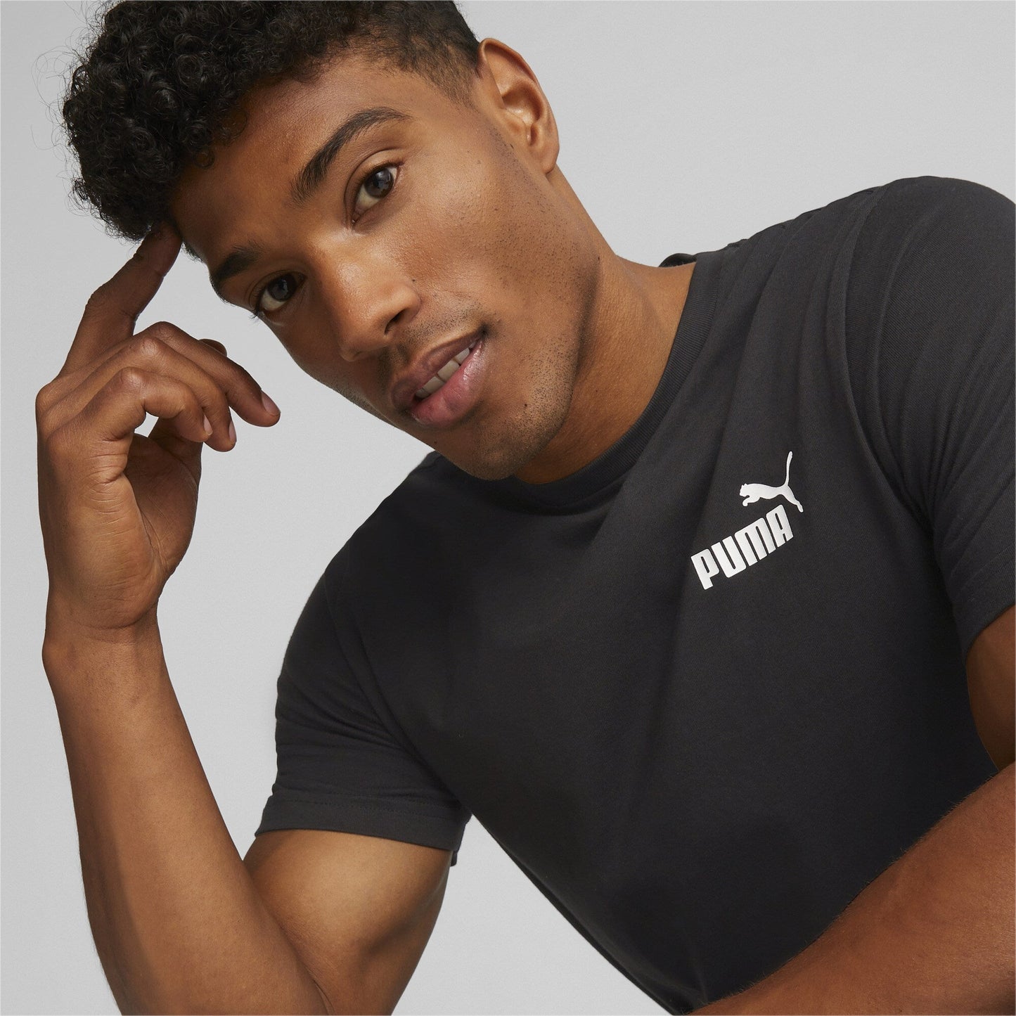 T-Shirt Puma Small Logo Tee BLACK