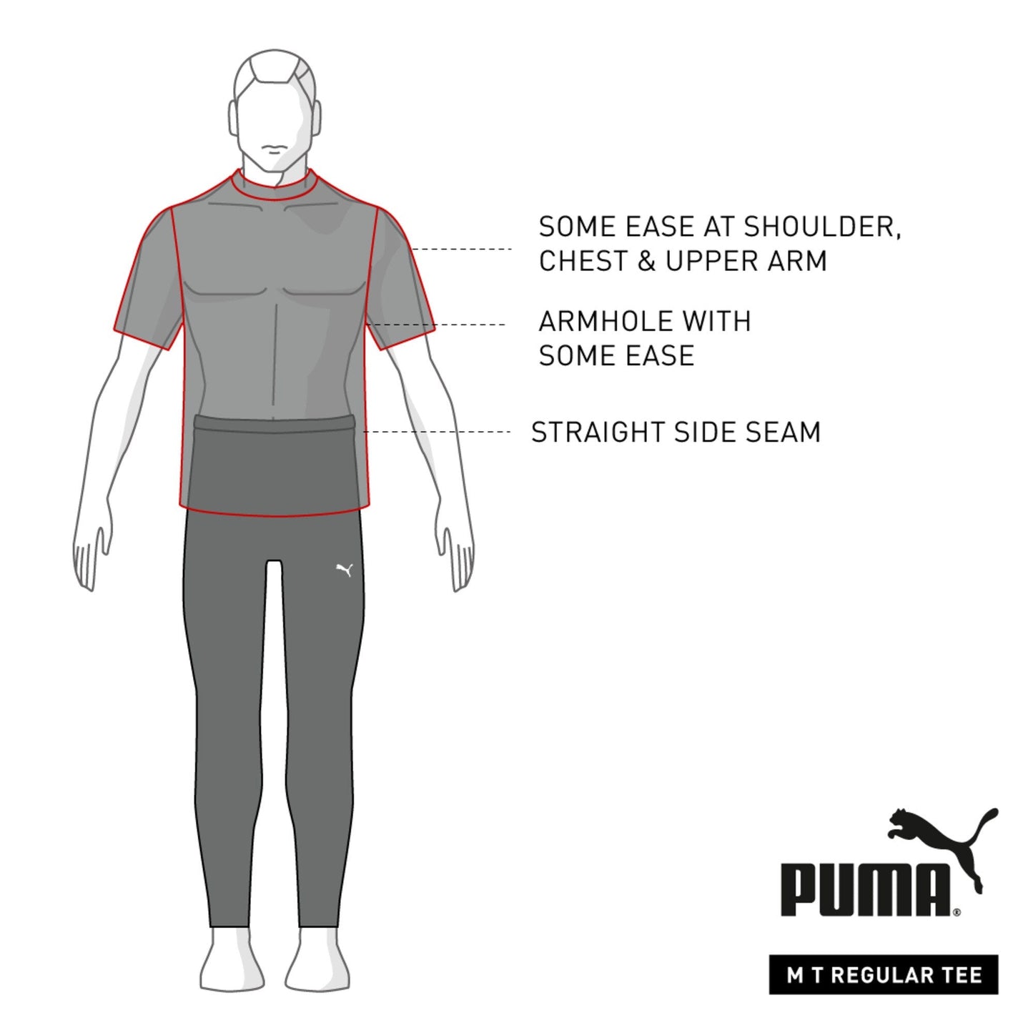 T-Shirt Puma Small Logo Tee BLACK