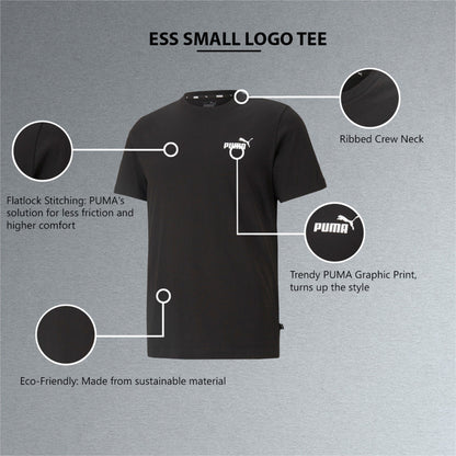T-Shirt Puma Small Logo Tee BLACK