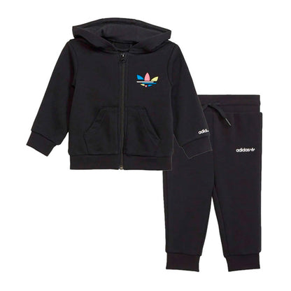 Tuta completa Adidas HOODIE SET FZ ORIGINALS APP KIDS BLACK
