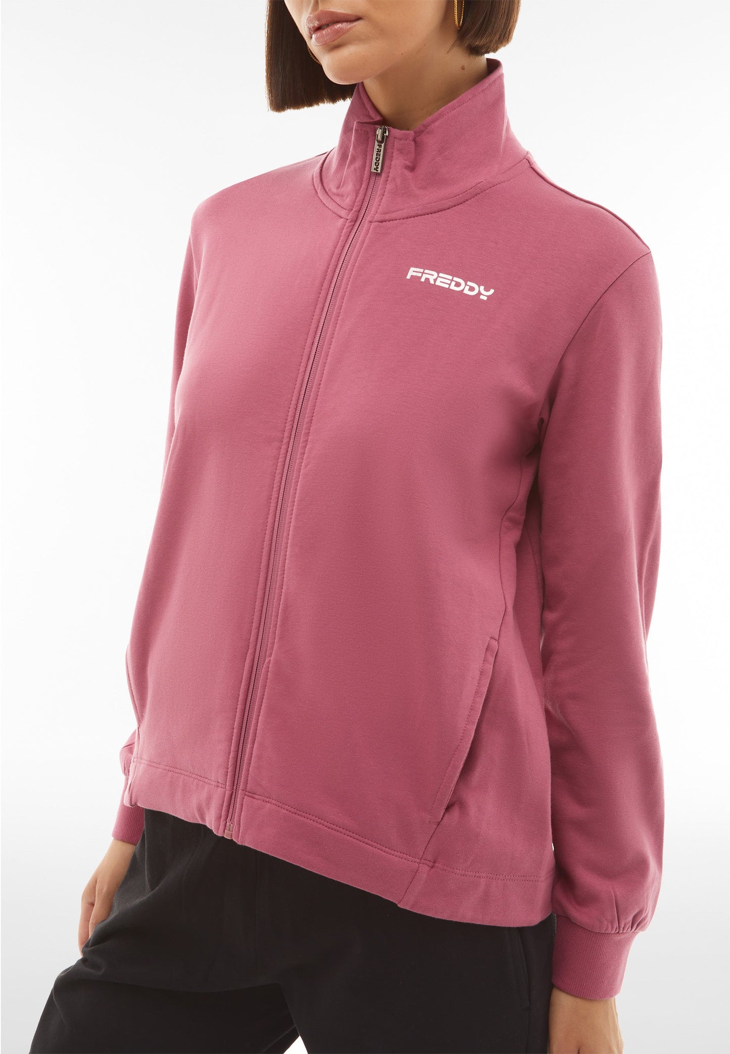 Tuta Freddy TRACKSUITS EVOLUTION Rosa MALAGA BLACK-F93N