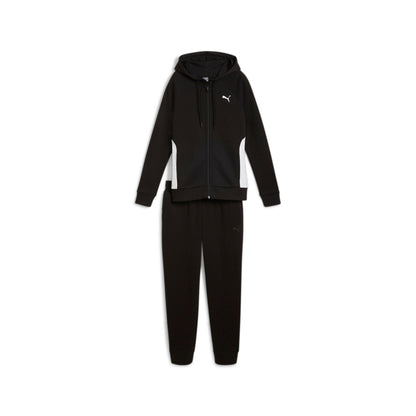 Tuta Puma  Classic Hooded Tracksuit FL BLACK