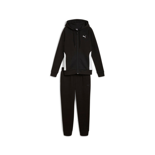 Tuta Puma  Classic Hooded Tracksuit FL BLACK
