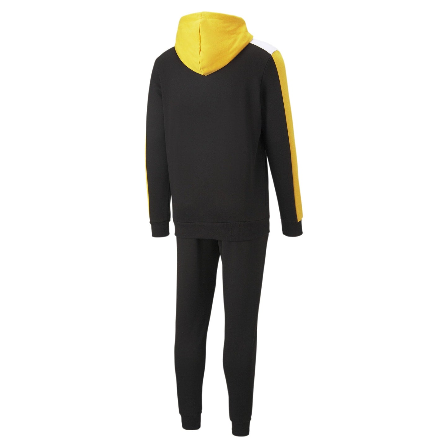 Tuta Puma ESS+ Hooded Colorblock Suit FL cl Nero BLACK