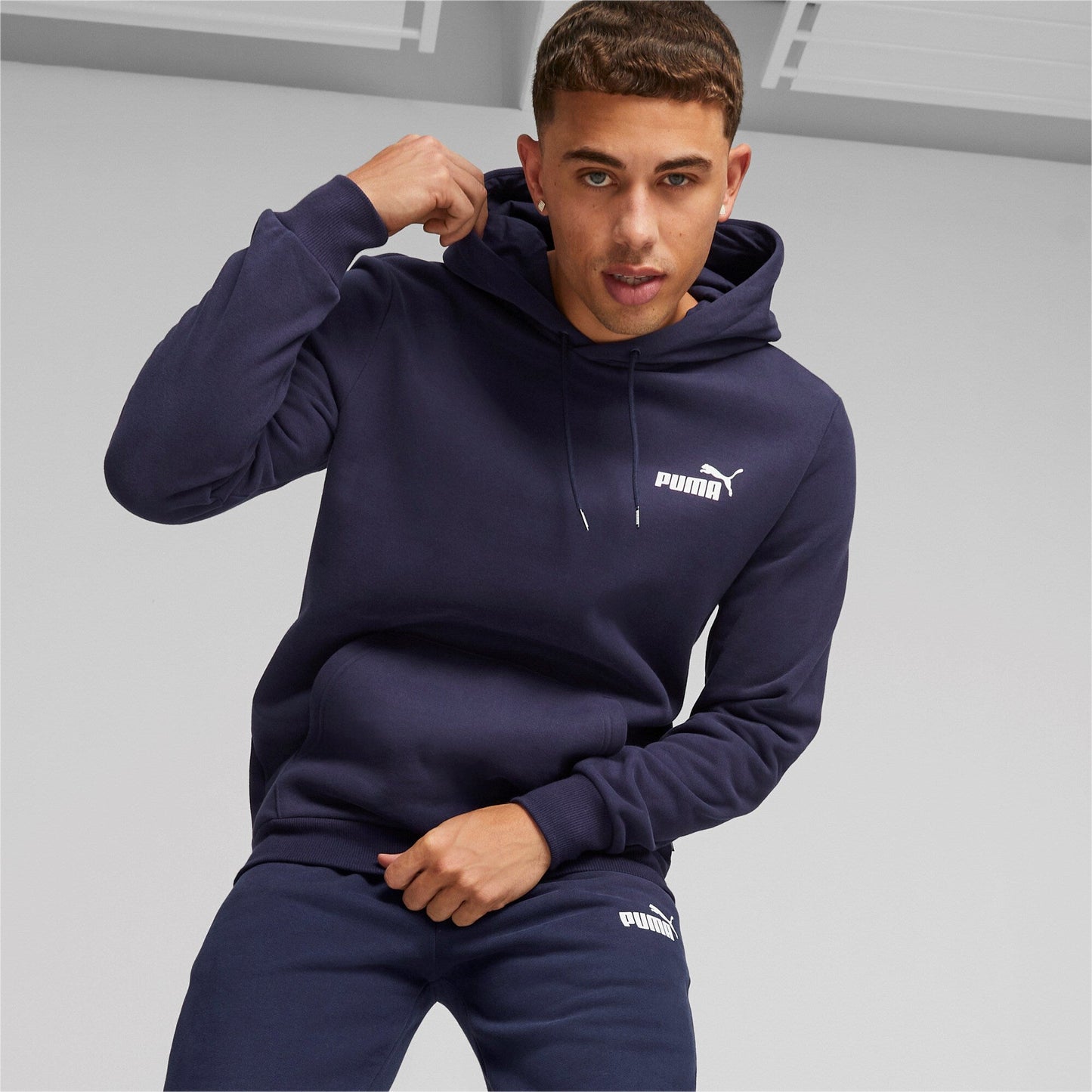 Tuta Puma Feel Good Hooded Sweat Suit Fl Cl BLUE