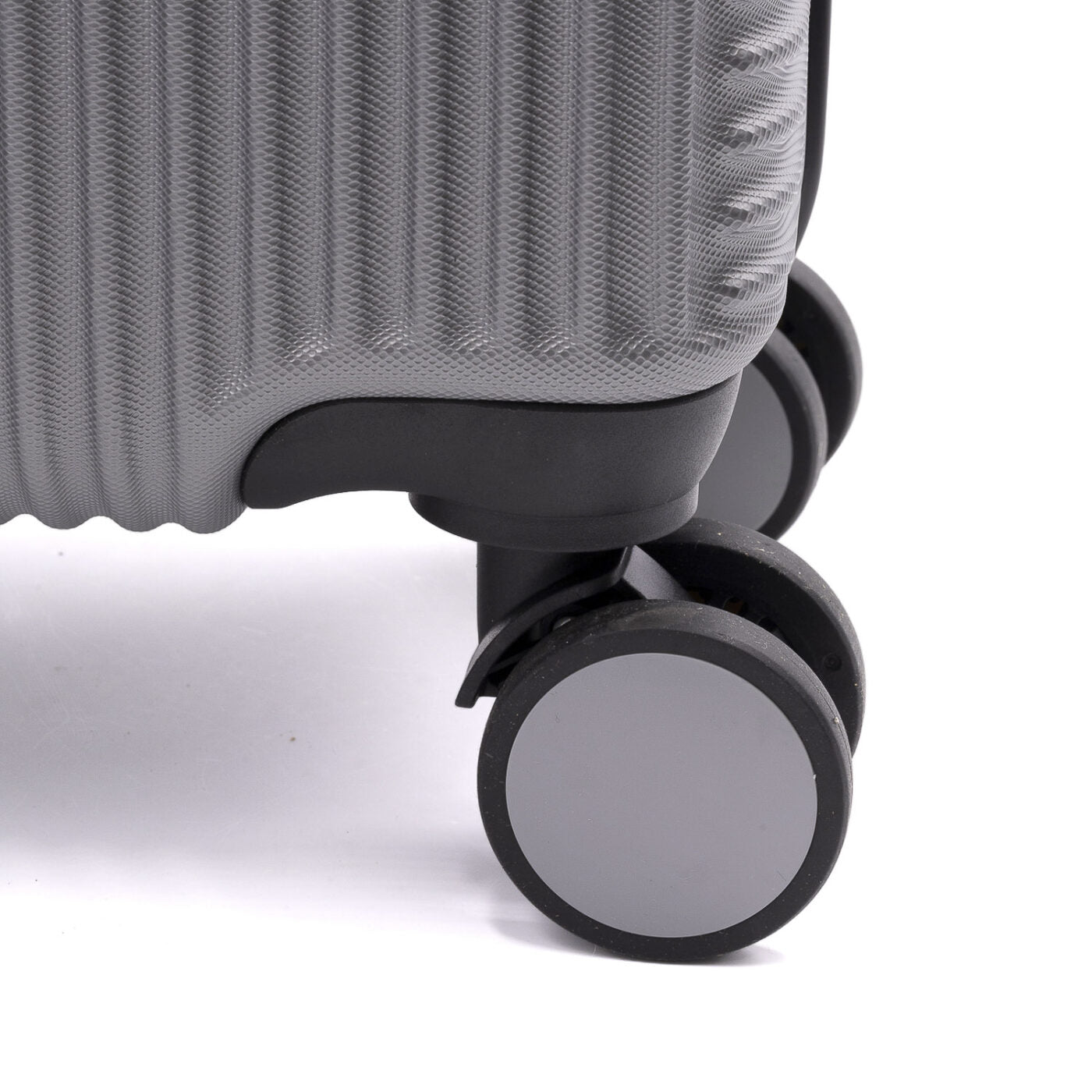 Valigia ADVENTURE Trolley Roccobarocco Nera 55x38x20 Piccola SILVER