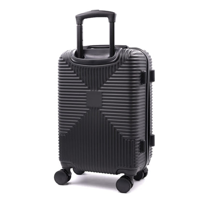 Valigia ADVENTURE Trolley Roccobarocco Nera 55x38x20 Piccola NERO