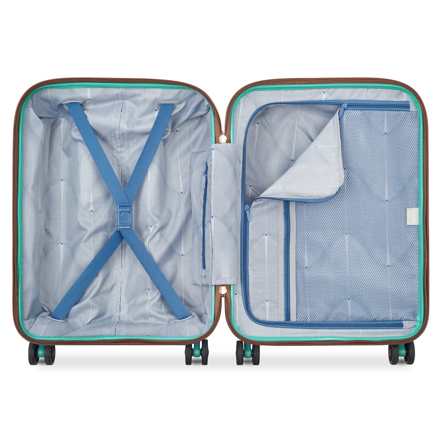 Valigia Delsey FREESTYLE 55cm VERDE MANDORLA
