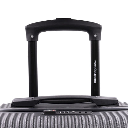 Valigia NOMAD Trolley Roccobarocco Silver 43x26x67 Media NERO