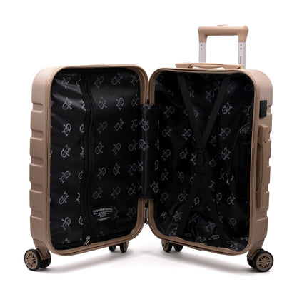 Valigia Trolley FLY Roccobarocco Rossa 55x38x20 Piccola NATURALE