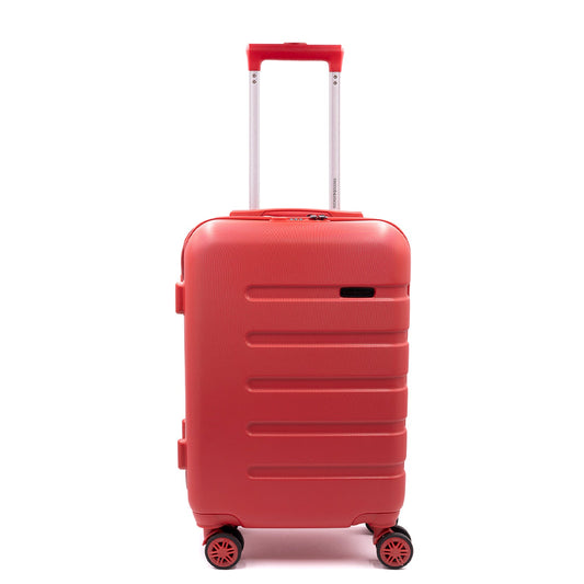 Valigia Trolley FLY Roccobarocco Rossa 55x38x20 Piccola ROSSO