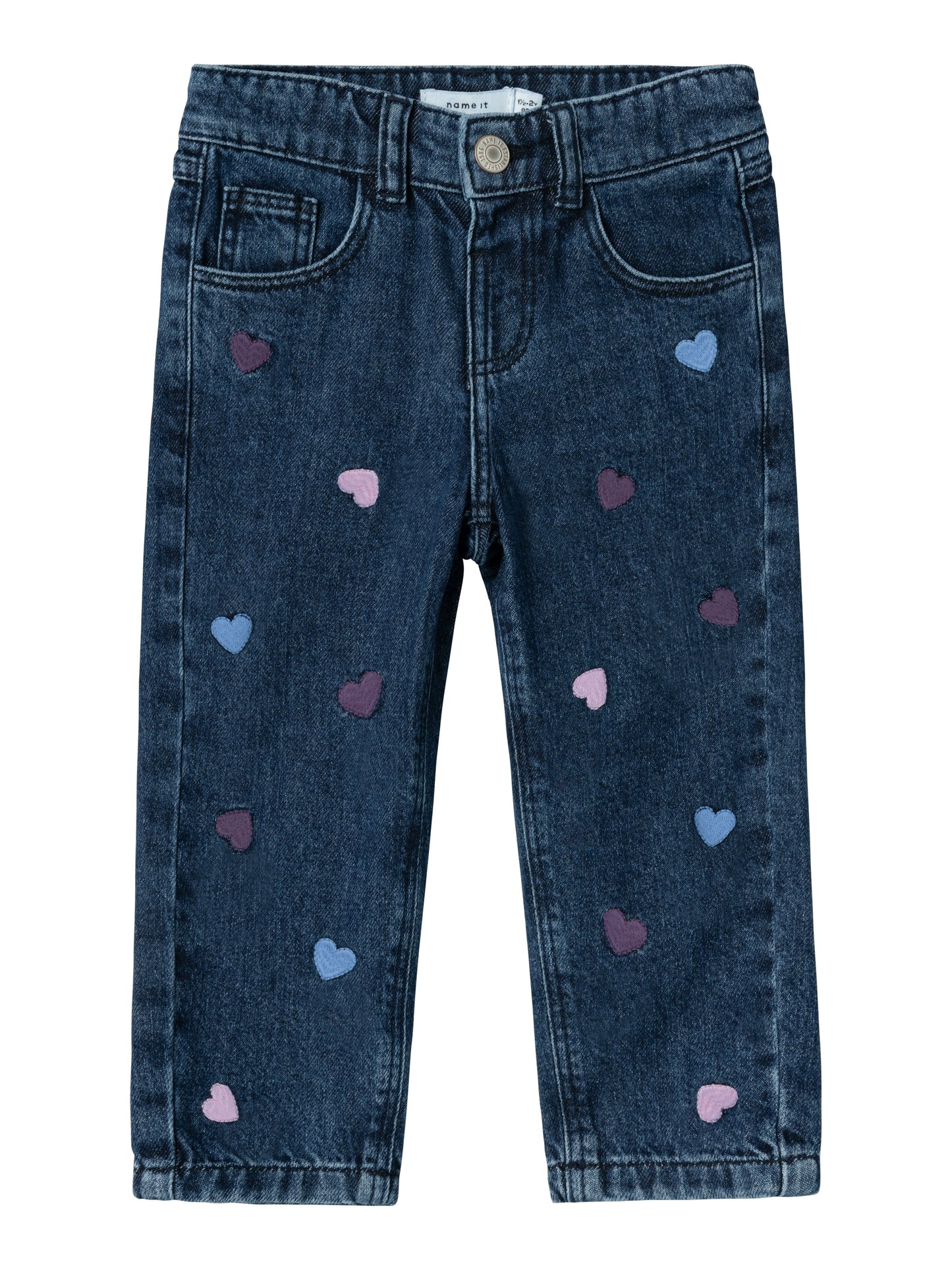 Jeans Name It NMFBELLA MOM JEANS 3110-BE NOOS DARK BLUE DENIM