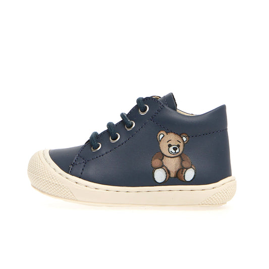 Sneakers naturino cocoon bear calf INDIGO