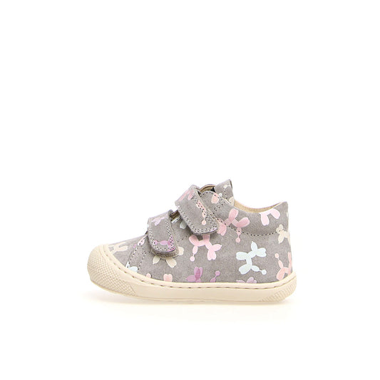 Sneakers naturino cocoon vl suede GREY