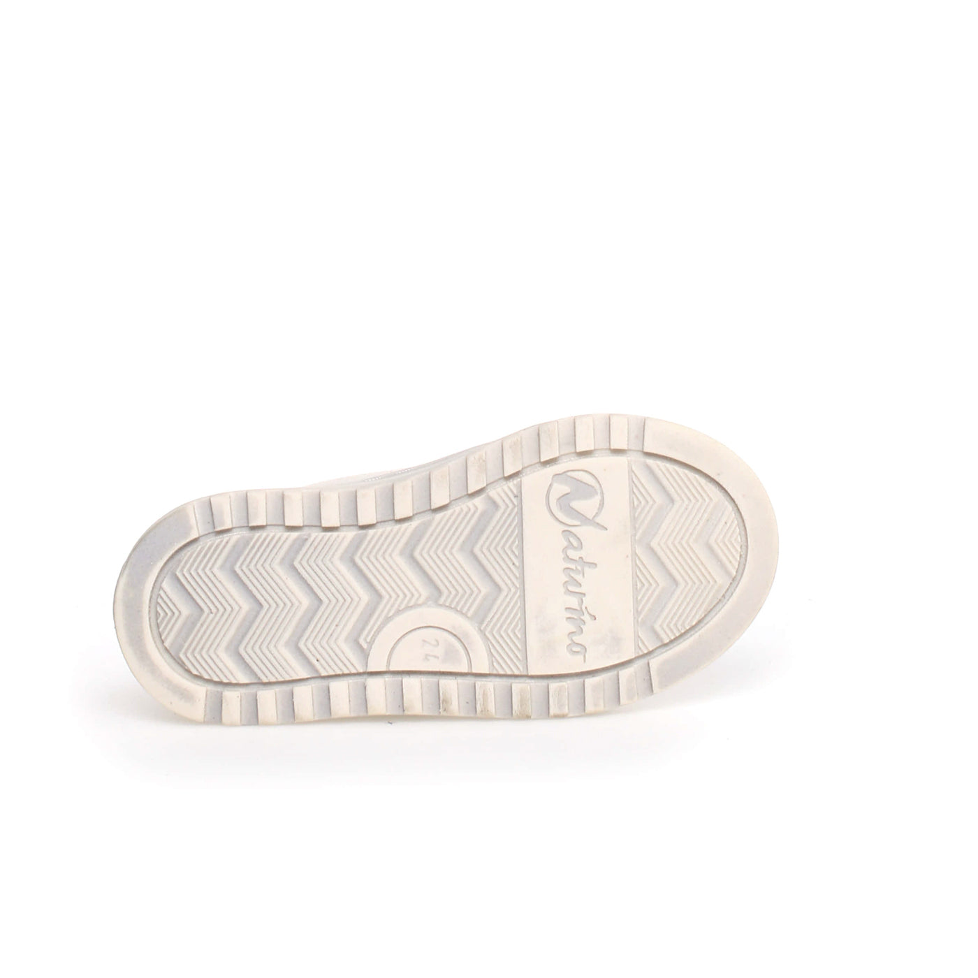 Sneakers naturino penshaw calf/suede MILK-DARK GREY