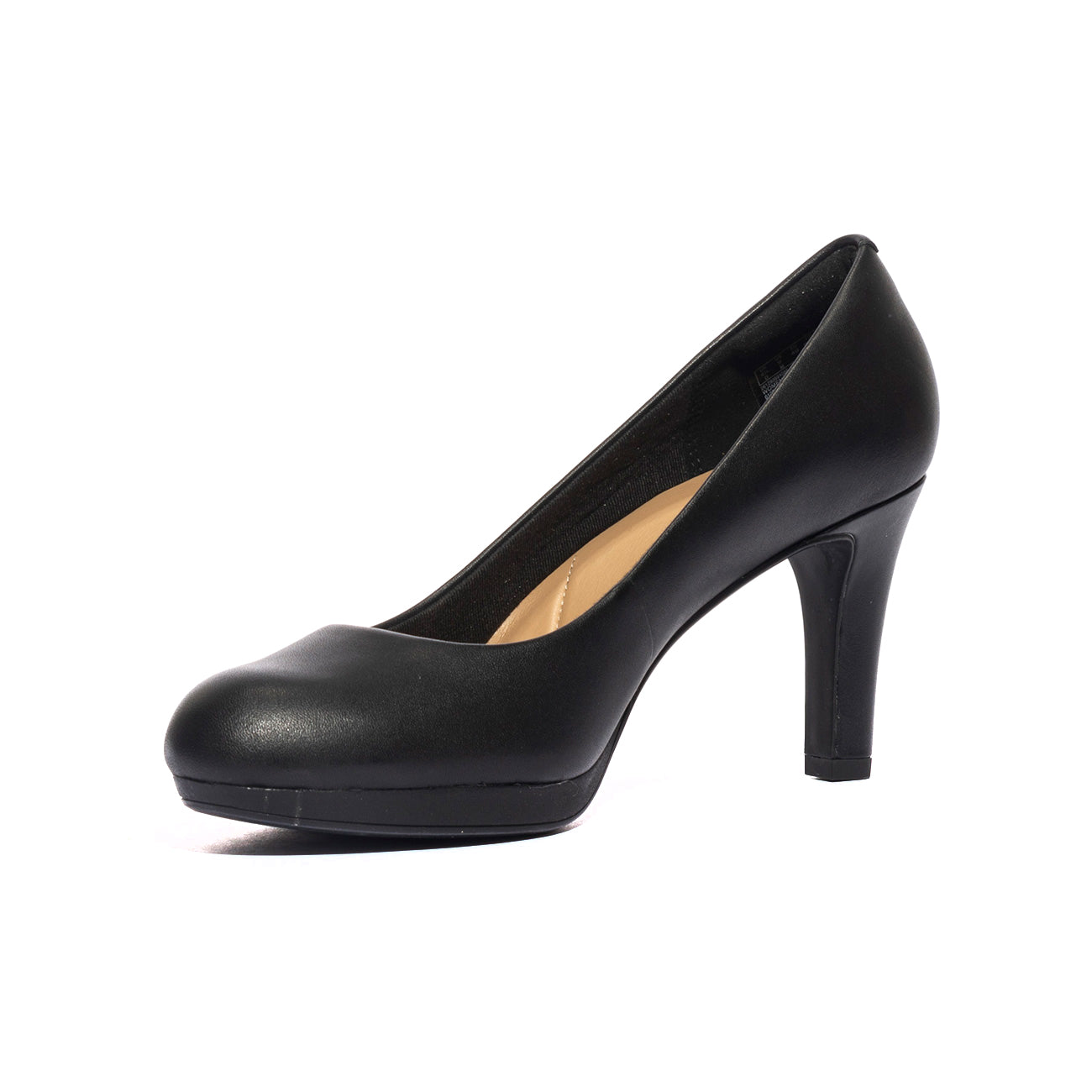 Decolletè Clarks Adriel VIOLA BLACK LEATHER