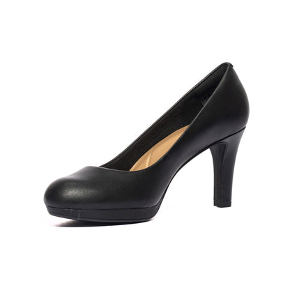 Decolletè Clarks Adriel VIOLA BLACK LEATHER