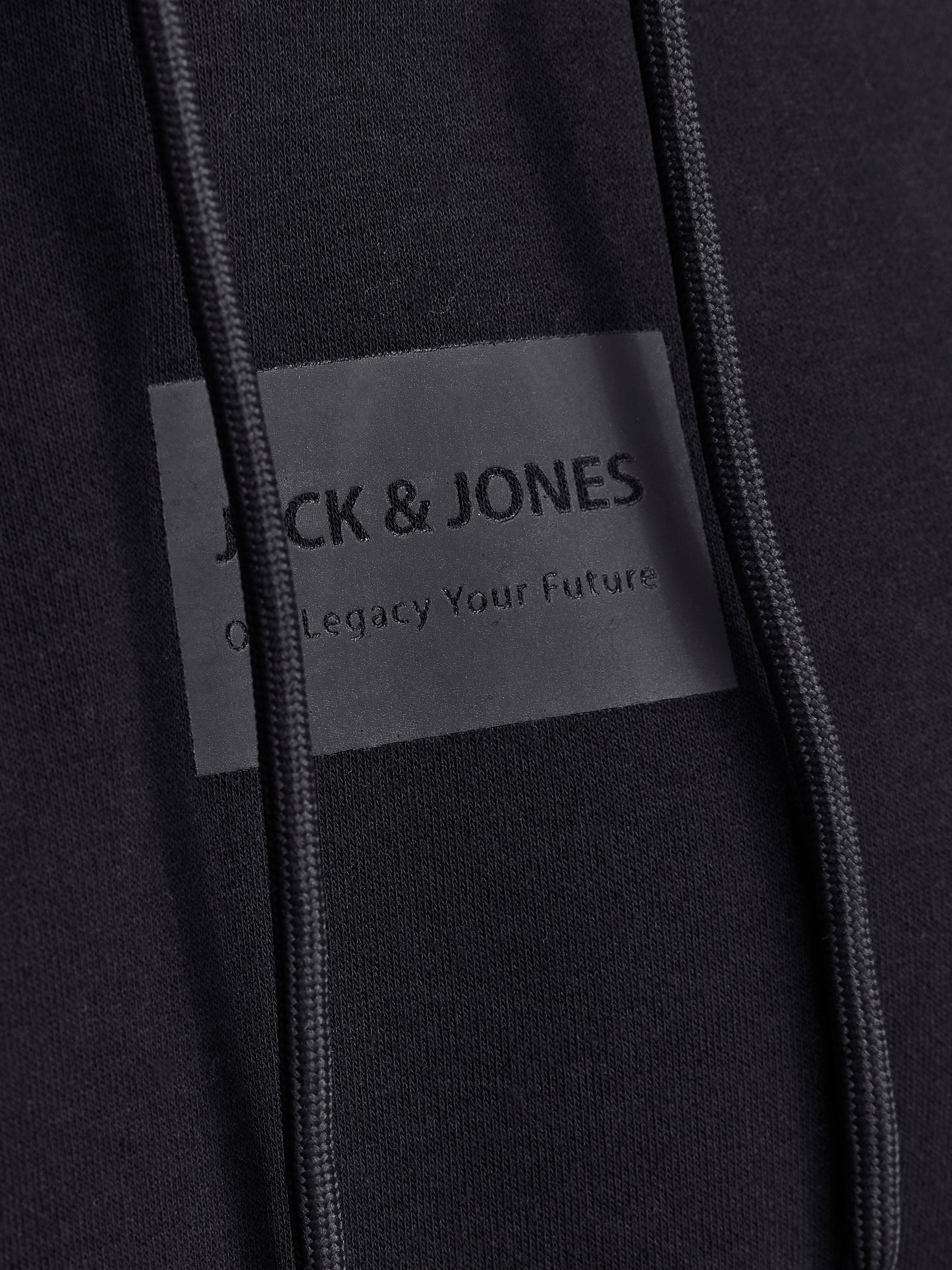 Felpa Jack E Jones JJHAKKAI SWEAT HOOD BLACK