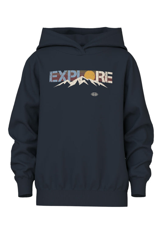 Felpa Name It NKMVILDAR LS SWEAT BOX BRU DARK SAPPHIRE