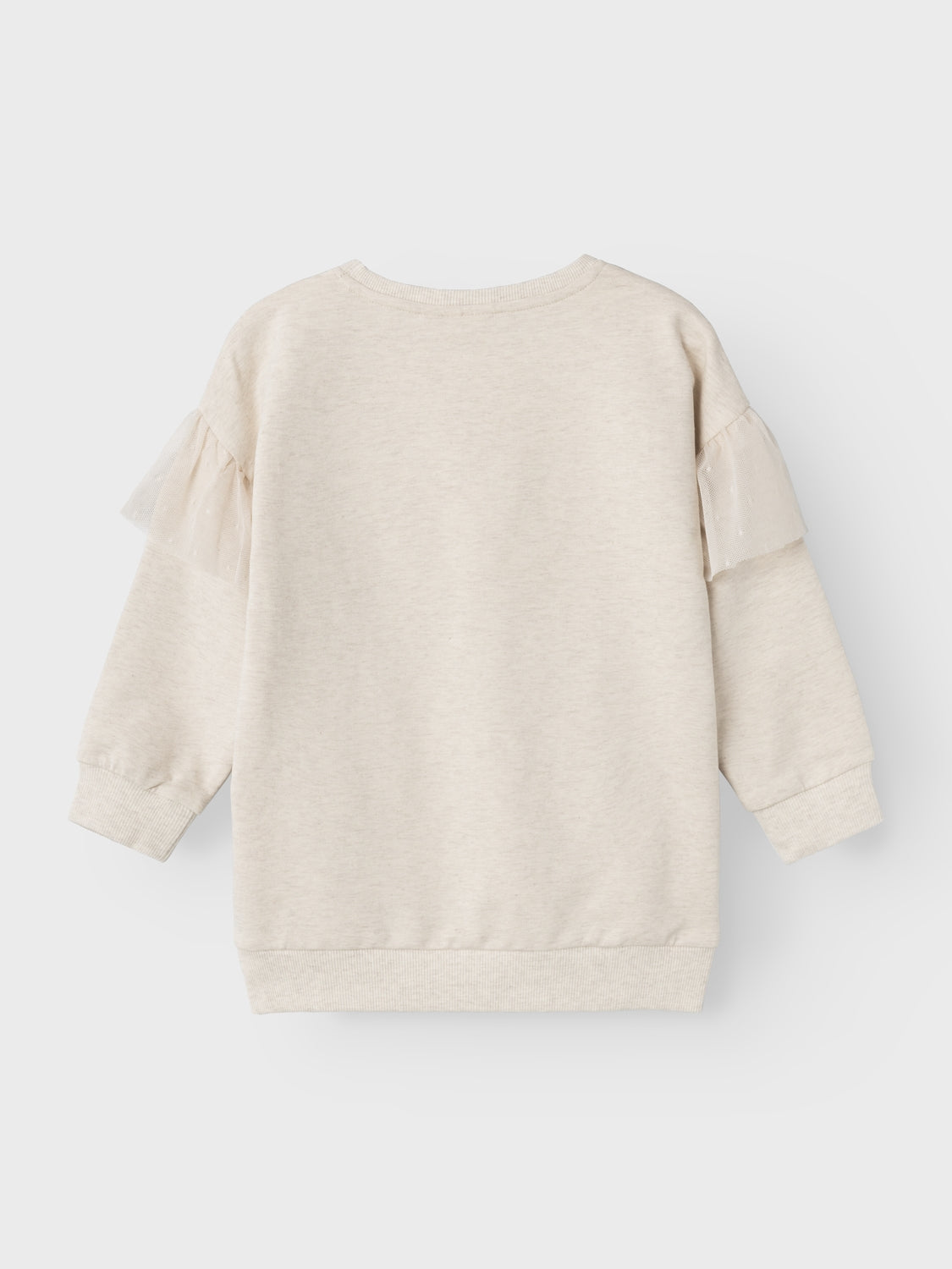Felpa Name It NMFLISSY LIGHT SWEAT BOXY TUNIC UNB PEYOTE MELANGE