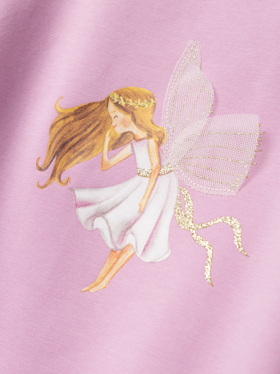 Felpa Name It NMFLULLA LIGHT SWEAT UNB PASTEL LAVENDER