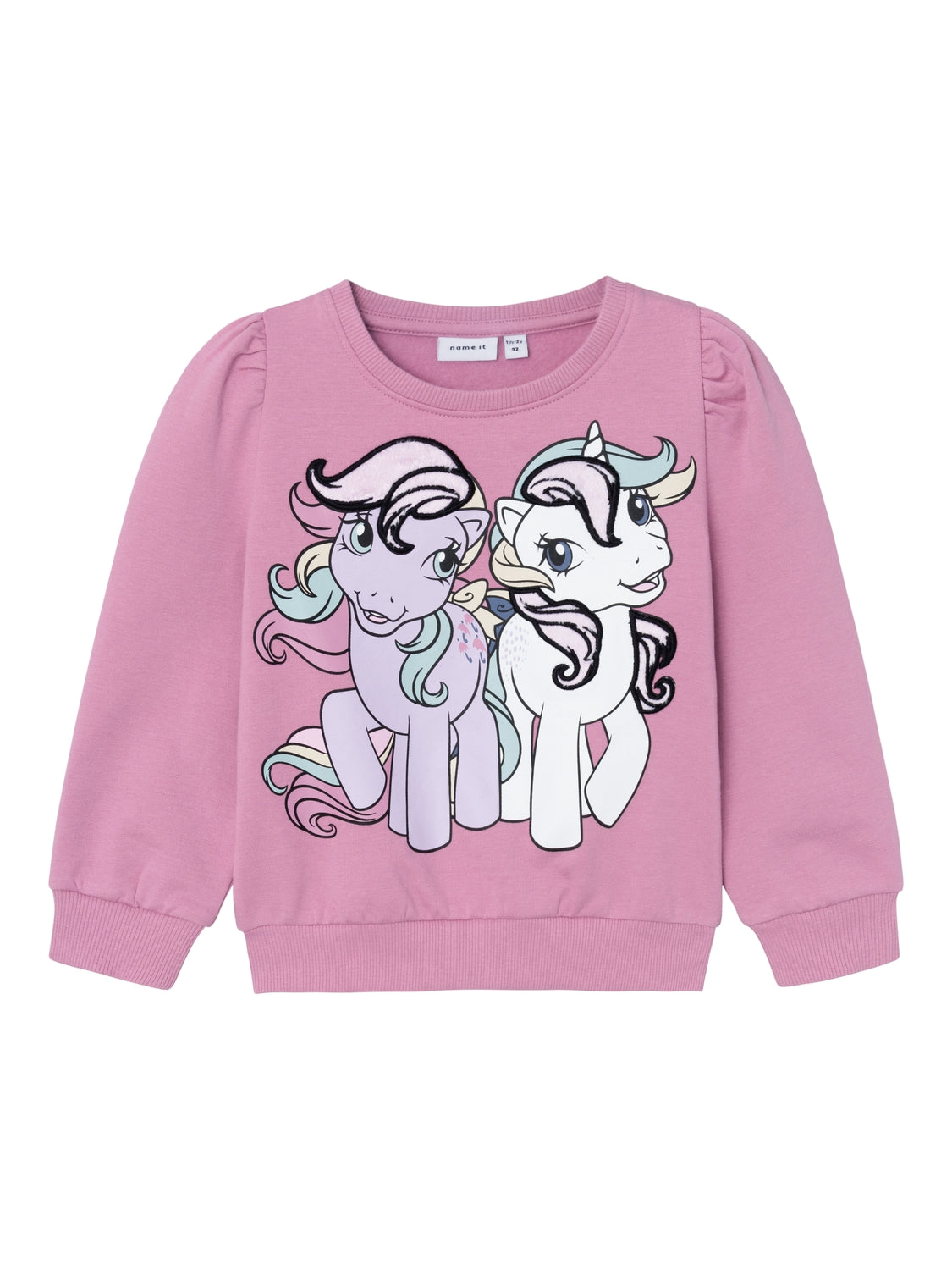 Felpa Name It NMFSINE MLP SWEAT BRU CPLG MAUVE ORCHID