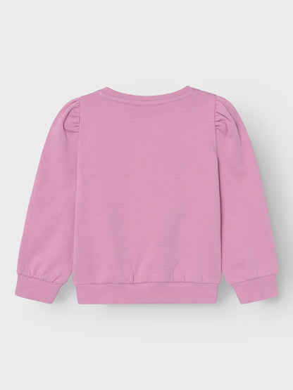 Felpa Name It NMFSINE MLP SWEAT BRU CPLG MAUVE ORCHID