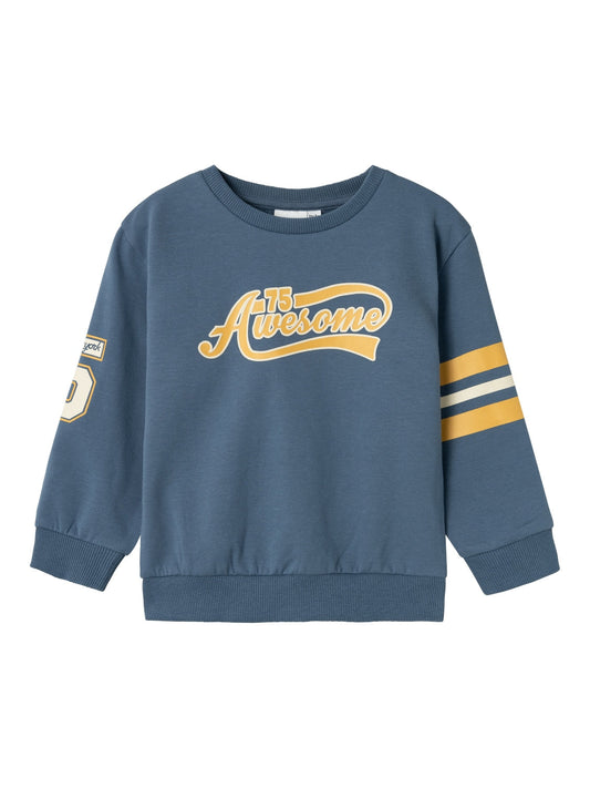Felpa Name It NMMNIKLAS NREG SWEAT BRU BERING SEA