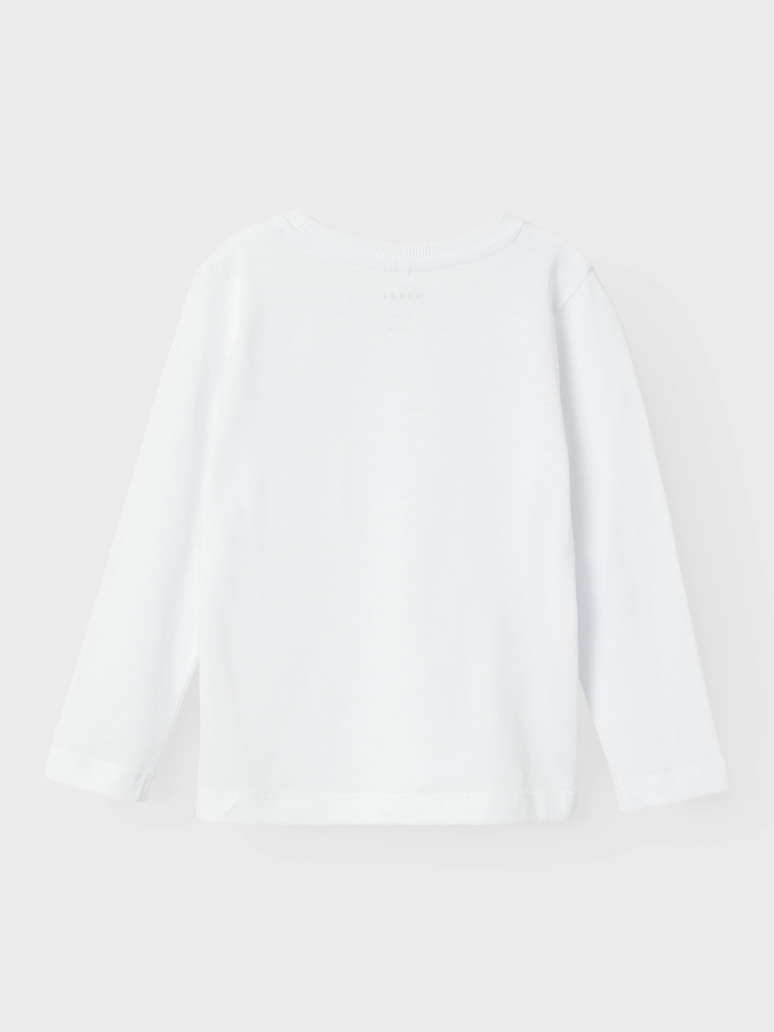 T-shirt Name It NMMVOBBO LS NREG TOP NOOS BRIGHT WHITE