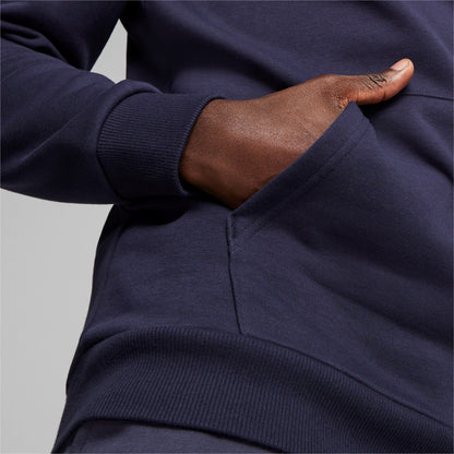 Felpa Puma  ESS+ 2 Col Big Logo Hoodie FL BLUE